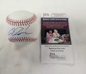 Chase Delauter Signed MLB Baseball JSA Cleveland Guardians - Picture 1 of 1