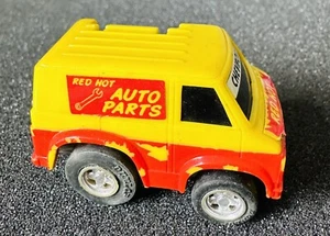 Vintage Tonka Penny Racer Turbo Tricksters Chevy Red Hot Auto Parts Van 1989 - Picture 1 of 5