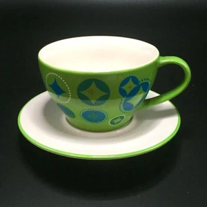 Starbucks Holiday 2006 Calza Elfo Coppa e Dischi Blu Verde 12 Oz - Foto 1 di 7