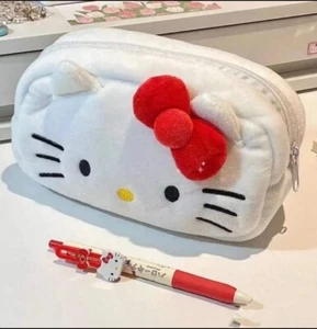 Hello kitty cosmetic bag * pencil bag * travel bag * makeup bag - Picture 1 of 17