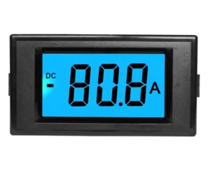 Medidor de prueba de monitor de batería DC 0-50A corriente inversa hacia adelante menos AMP - Imagen 1 de 3