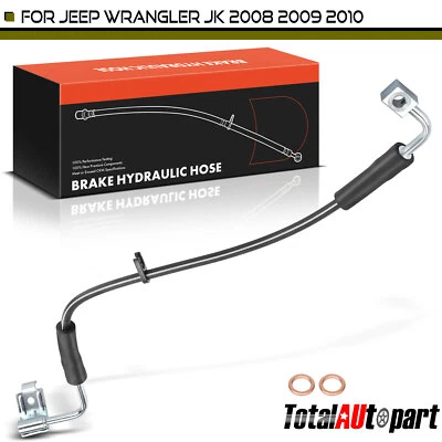 Manguera hidráulica de freno nueva para Jeep Wrangler 2008 2009 2010 pasajero delantero derecho Foto 1 de 4