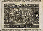 Manteau de couleur Joseph attaqué et vendu par des frères - 1670 feuille biblique Martin Luther