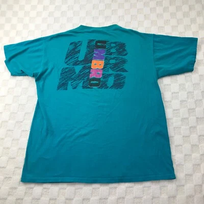 Vintage 90s Umbro Soccer Shirt Mens Extra Large Blue Single Stitch USA Made * - Image 1 of 4