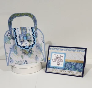 Happy Mothers Day Handmade 3D Purse with matching card Fill it w/ goodies! - Picture 1 of 5