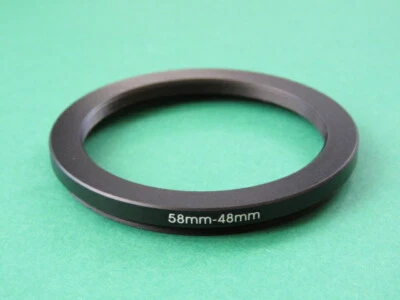 58mm-48mm Stepping Step Down Male-Female Lens Filter Ring Adapter 58mm-48mm  - Image 1 of 2