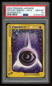 Pokemon Japanese Promo McDonald 2002 Psychic Energy Holo Card PSA 10 51544139 - Picture 1 of 2