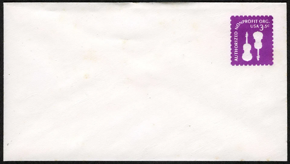 United States 1979 Violins Postal Stationary MNH (SC# U590) - Image 1 of 1