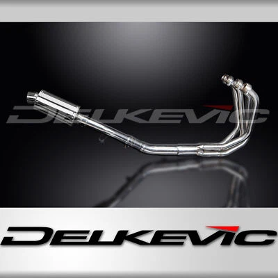 Silenciador de escape completo Suzuki GSF1250 Bandit 2007-2016 4-1 9" ovalado de acero inoxidable Foto 1 de 4