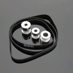 1x GT2 Puleggia Ingranaggio & GT2 6mm (140-1220mm) Cinghia Distribuzione Puleggia Trasmissione Stampante 3D CNC - Foto 1 di 11