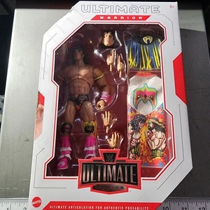WWF Ultimate Edition The Ultimate Warrior - Mattel WWE Wrestling 6" Figure NIB - Picture 1 of 8