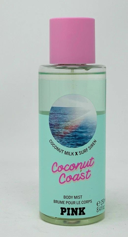 Victoria's Secret PINK COCONUT COAST Coconut Milk Surf Siren Body Mist 8.4 fl oz - Image 1 of 1
