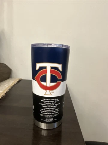 Minnesota Twins, Ultra Tumbler Stainless Steel,  Travel Cup, New Cover
