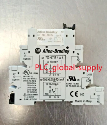 1PCS New  Allen-Bradley 700-HLT1Z24 TERMINAL BLOCK RELAY WITH 700HLT1Z24  RELAY - Image 1 of 4