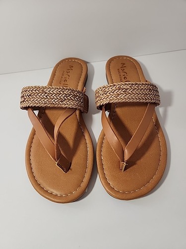 ECCO Mariella Sandali Infradito Donna 6 5 Made In Italy Punta Aperta Estivi Spiaggia