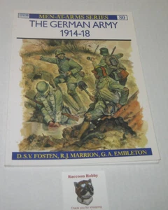 Osprey Men At Arms Series 80 The German Army 1914 - 18 World War I WWI - Imagen 1 de 3