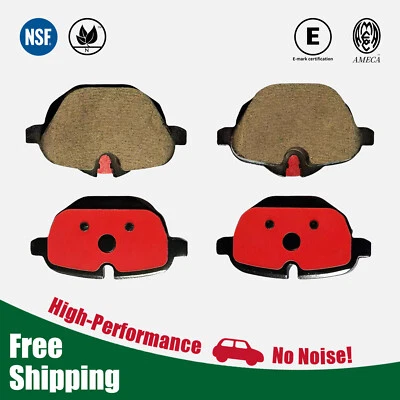 Rear Performance Ceramic Brake Pads for BMW 535I 2011-2016&535I Xdrive 2011-2016 - Image 1 of 4