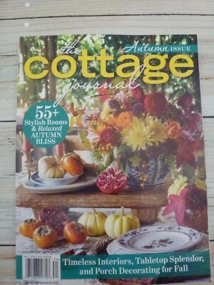 The Cottage Journal Autumn Issue October 2023 vol. 14 issue 4 Magazine Stylish Foto 1 de 3