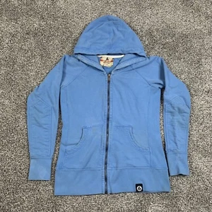 American Giant Light Blue Heavyweight Cotton Made In Usa Full Zip Sweatshirt - Picture 1 of 5