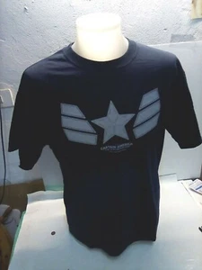 T-SHIRT ORIGINAL - MARVEL CAPTAIN AMERICA - TAGLIA L - USATA E LAVATA OTTIMA - Picture 1 of 2