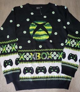 XBOX X BOX NEW NWOT BOYS SWEATER TOP KNIT size 13/14 years BLACK nice! - Picture 1 of 1