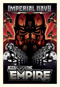 Stormtrooper Imperial Navy Empire Propaganda Star Wars Art Giclée on Paper - Picture 1 of 1