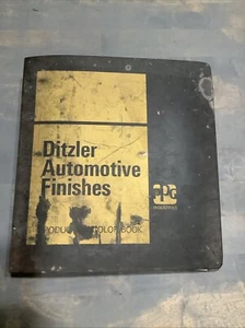 Ditzler Automotive Finishes Production Color Book 1979 PPG Industries Incomplete - Foto 1 di 10
