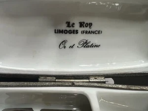 🔴 LIMONGES porta pennini ORO E PLATINO penna stilografica astuccio cofanetto - Imagen 1 de 13