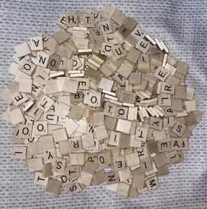 450 Scrabble Wood Letter Tiles Art Projects, Crafts, Weddings, Jewelry, Pendants - Picture 1 of 4