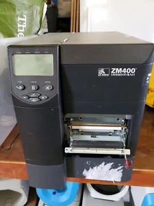 ZEBRA ZM400 Thermal Label Industrial Printer - Unit Only Untested - Picture 1 of 5