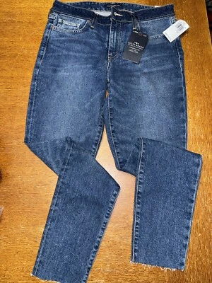 Счастливый бренд высоты узкие синие джинсы Sz 4/27A лодыжки Bridgette новый - Изображение 1 из 4