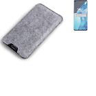 Felt Case Sleeve For Oneplus 9 Pro Grey Protection Pouch