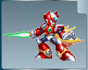 ZERO Sprite from MEGA MAN Vinyl Decal #4 Car Truck Laptop Sticker - Picture 1 of 1