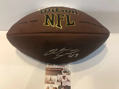 ALEC OGLETREE AUTOGRAPHED SIGNED NFL FOOTBALL JSA COA - Image 1 of 3