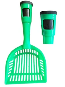 Bag Disposer Litter Scooper Pet Cat Kitten Dog Puppy Poop Picker Scoop Shovel - Picture 1 of 1