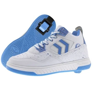 Breezy Rollers klassisches weiß/blaues Rad im Absatzschuh - Bild 1 von 4