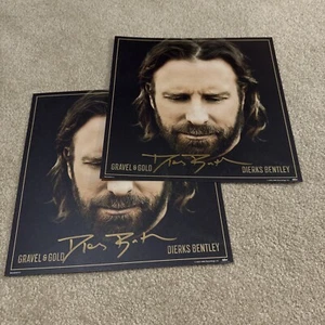 Von Dierks Bentley signiertes Gravel & Gold neues LP-Album Schallplatte kein Vinyl oder CD - Bild 1 von 3
