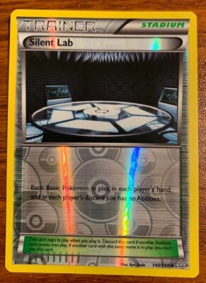2015 Pokemon Primal Clash Reverse Holo Silent Lab #140/160 Used Free Shipping - Image 1 of 2