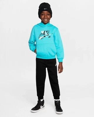 NIKE NIÑO TRAJE DE ALGODÓN AFELPADO CON CAPUCHA FRENCH TERRY art. 86M692-023 - Imagen 1 de 4