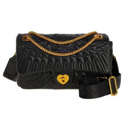 Sharif Legacy Rosa Quilted Leather Purse Flap HandBag Crossbody CHOOSE COLOR new - Image 1 of 4