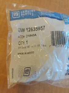 Transmisor de presión de aceite D1843A ACDelco GM 12635957 OEM NUEVO - Imagen 1 de 3