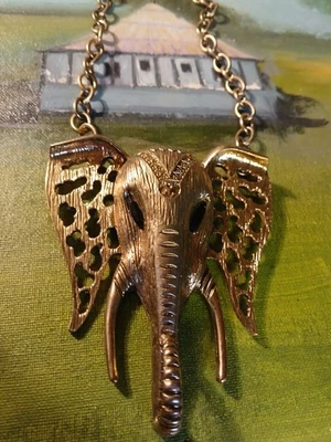 Vintage Celebrity Elephant Pendant *Rare Find - Image 1 of 4