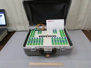 Alcatel APON Simulator Fiber Optic Test Array In Large Case - Picture 1 of 5