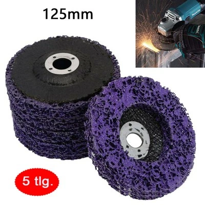 5x CSD Scheibe CBS Grob-Reinigungsscheibe Winkelschleifer 125mm für Entrosten - Bild 1 von 4