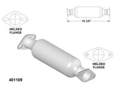 Catalytic Converter for 1992-1995 Mazda MX-3 1.8L V6 GAS DOHC - Image 1 of 2