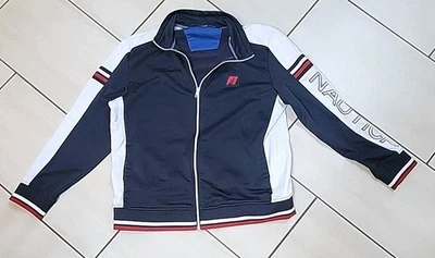 Nautica Full Zip Long Sleeve Sweatshirt Size XL spell out - Image 1 of 4