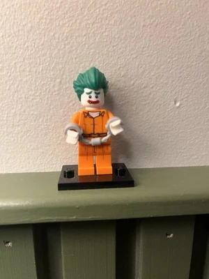 Minifigura LEGO Batman Película Serie 1 71017 - Arkham Joker con Base Foto 1 de 2