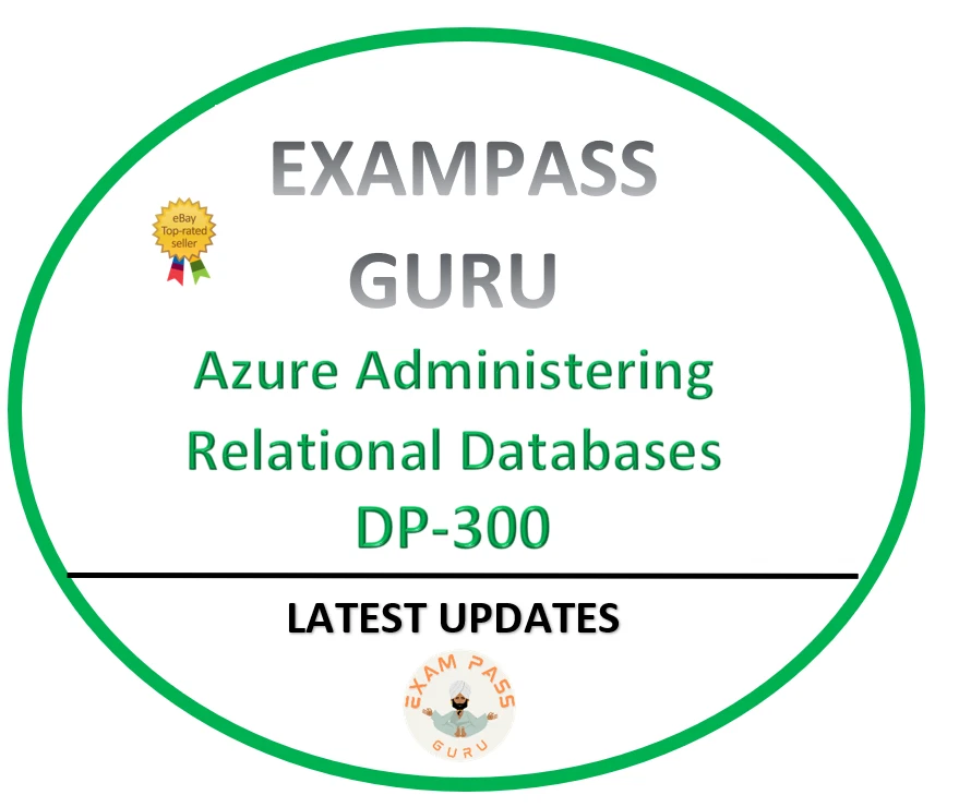 DP-300 Database Administrator Associate Exam dumps! 341 QA! NOVEMBER UPDATES - Image 1 of 1