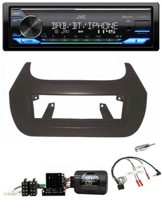 JVC Bluetooth DAB USB Lenkrad Autoradio für Citroen Nemo Fiat Fiorino Peugeot Bi - Bild 1 von 10