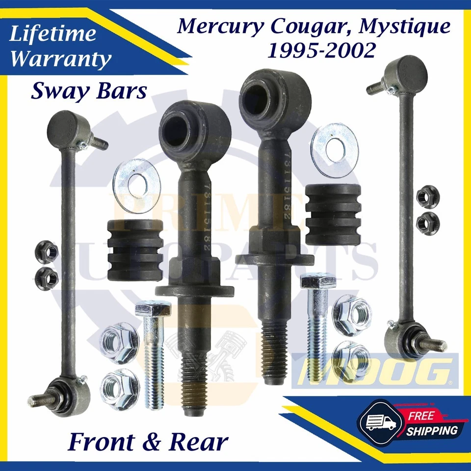 MOOG OEM Front & Rear Sway Bars For 1995-2002 Mercury Cougar/Mystique Out Of Sto - Image 1 of 4